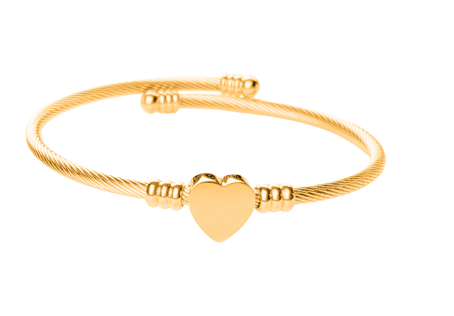 Heart-warming Bangle