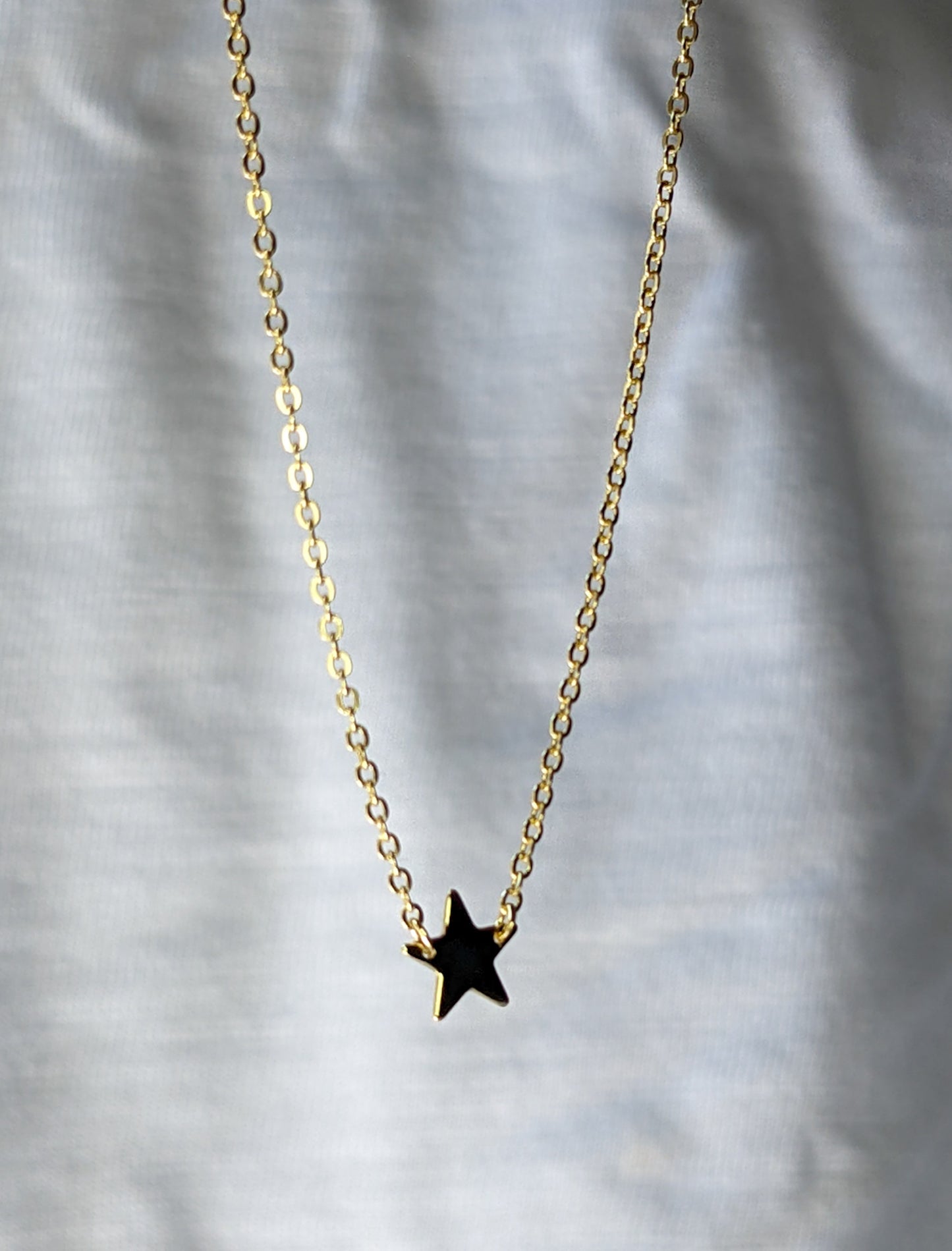 Delicate Star Necklace - Gold Plated