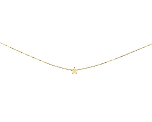 Delicate Star Necklace - Gold Plated