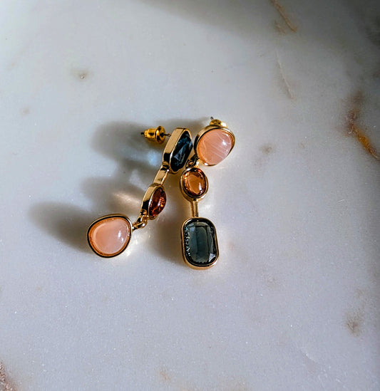 Gem Drop Earrings