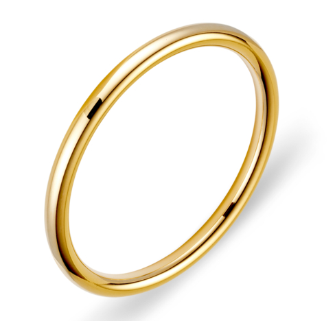 Simple Gold Bangle